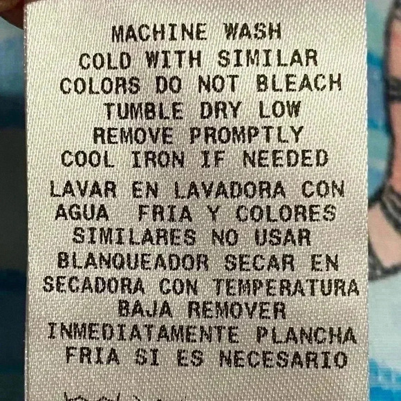 Cherokee x Disney Wonderful Tiggers Scrub Top Women 2XL Blue Winnie the Pooh NWT - Picture 9 of 9